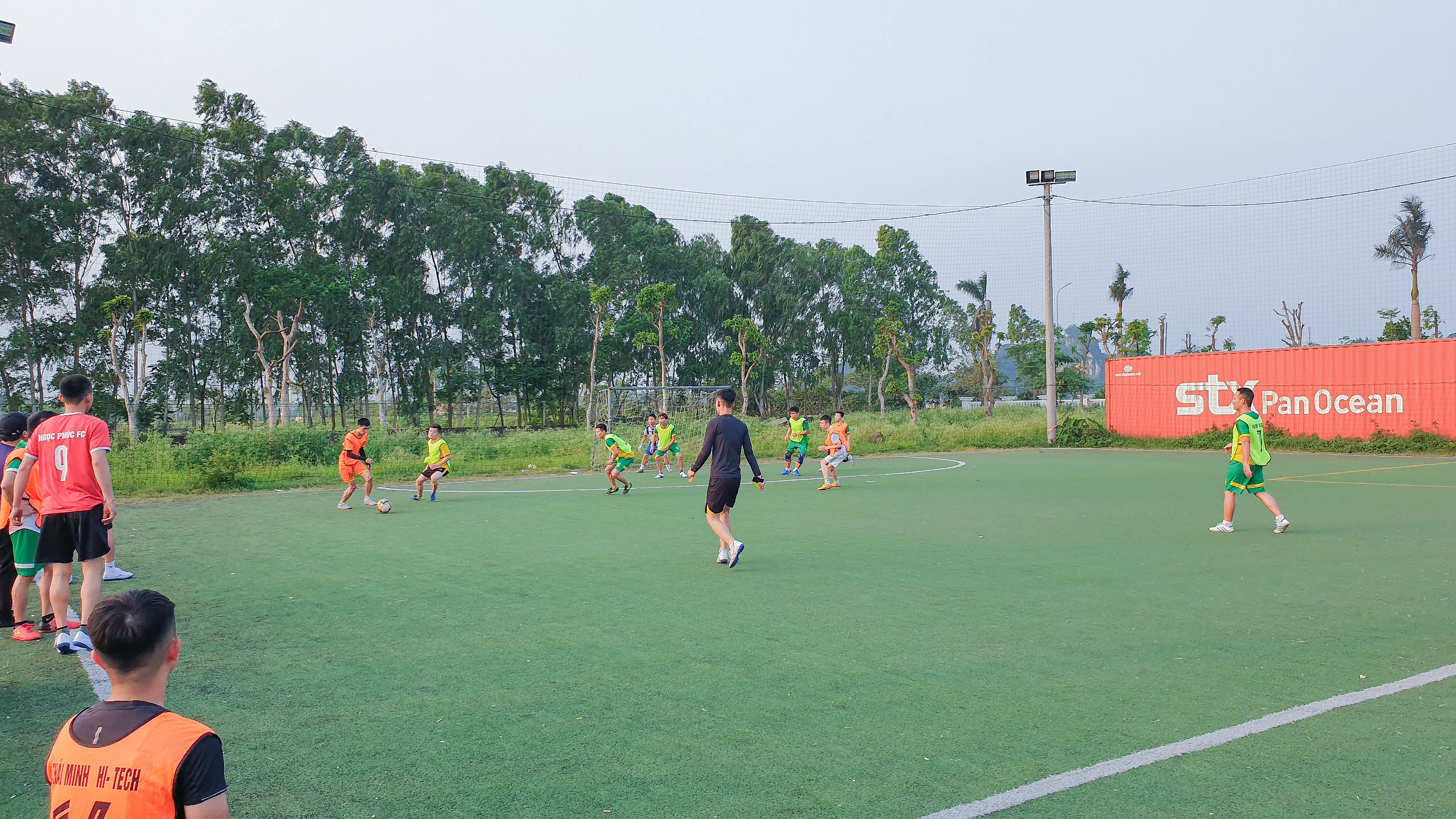 Giải bóng đá nam Giao hữu Thái Minh Hitech – Song An. Cúp mùa hè 2022