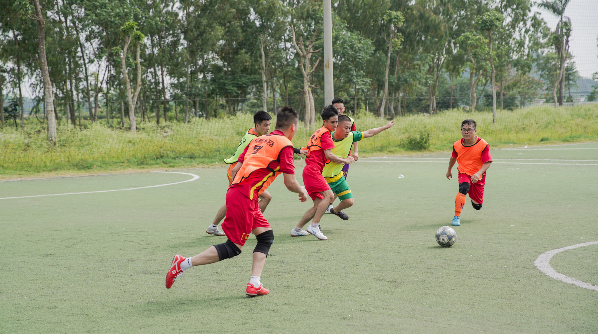 Giải bóng đá nam Giao hữu Thái Minh Hitech – Song An. Cúp mùa hè 2022